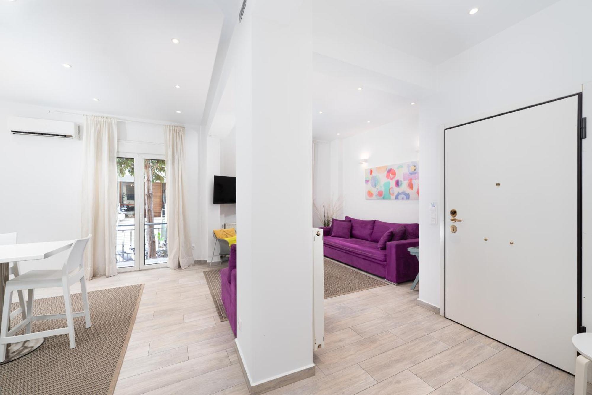 Spacious Modern Apartment In Athens Near Metro Exterior foto